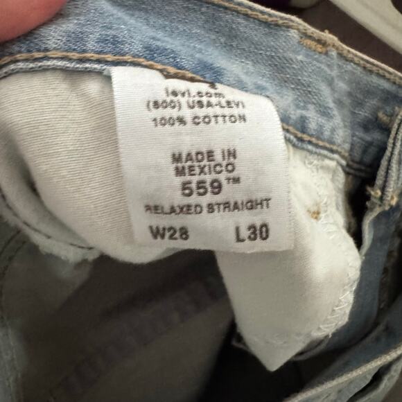 Levi’s 559 Relaxed Straight Jeans NWT 28x30 - Picture 4 of 5